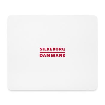 Silkeborg, Danemark - Tapis de souris (format paysage) - blanc - Devant