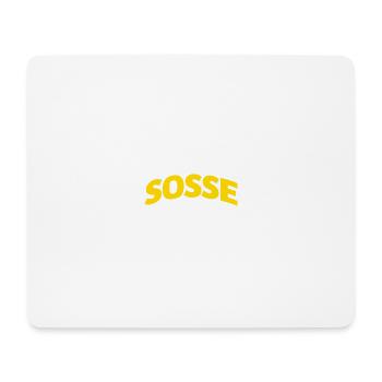 Sosse pour toujours - Tapis de souris (format paysage) - blanc - Devant