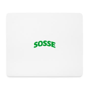 Sosse pour toujours - Tapis de souris (format paysage) - blanc - Devant