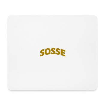 Sosse pour toujours - Tapis de souris (format paysage) - blanc - Devant