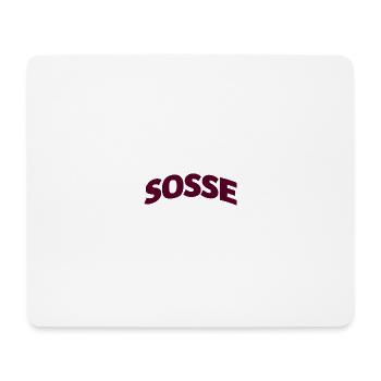 Sosse pour toujours - Tapis de souris (format paysage) - blanc - Devant
