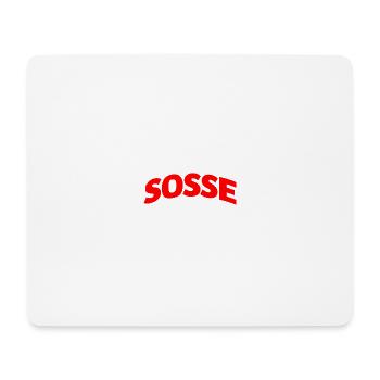 Sosse pour toujours - Tapis de souris (format paysage) - blanc - Devant