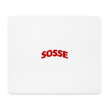 Sosse pour toujours - Tapis de souris (format paysage) - blanc - Devant