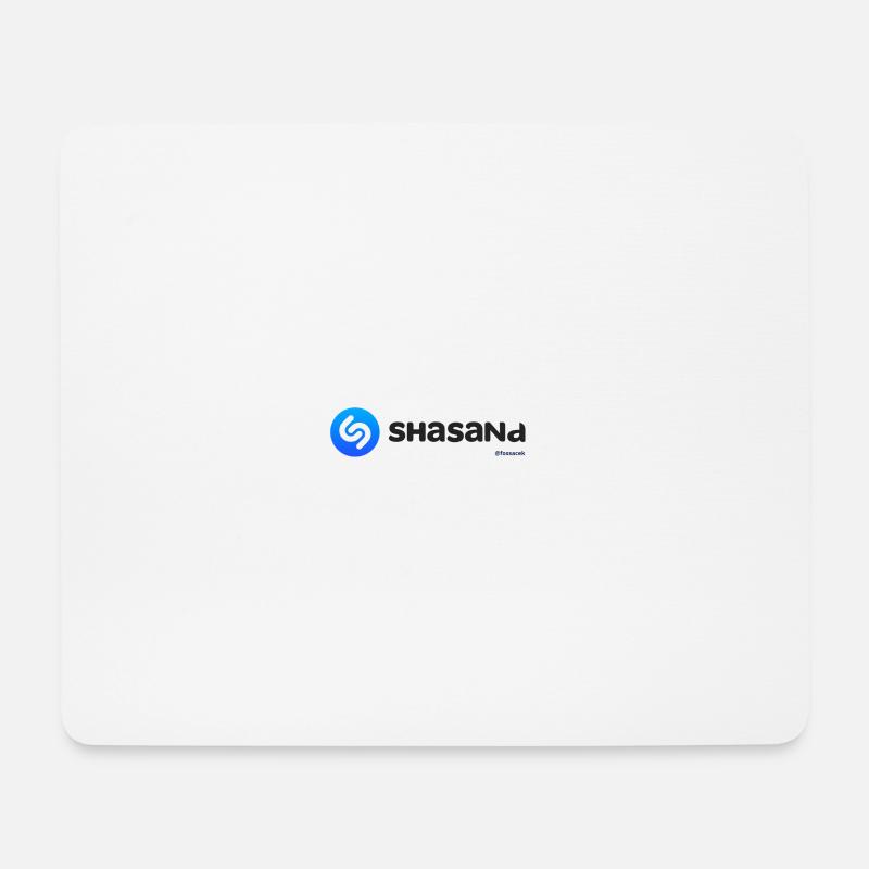 Shasand - Mousepad (Querformat) - Weiß