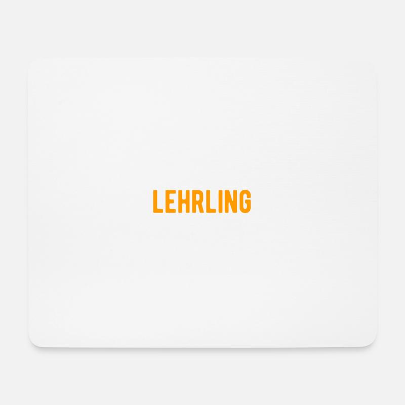 lehrling azubi - Mousepad (Querformat) - Weiß