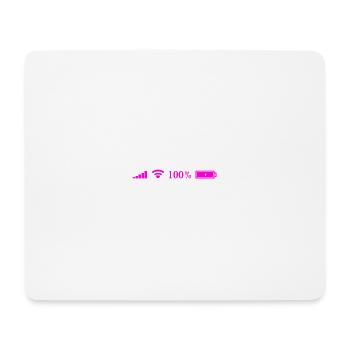 Wi-Fi icon - Mouse Pad (horizontal) - white - Front