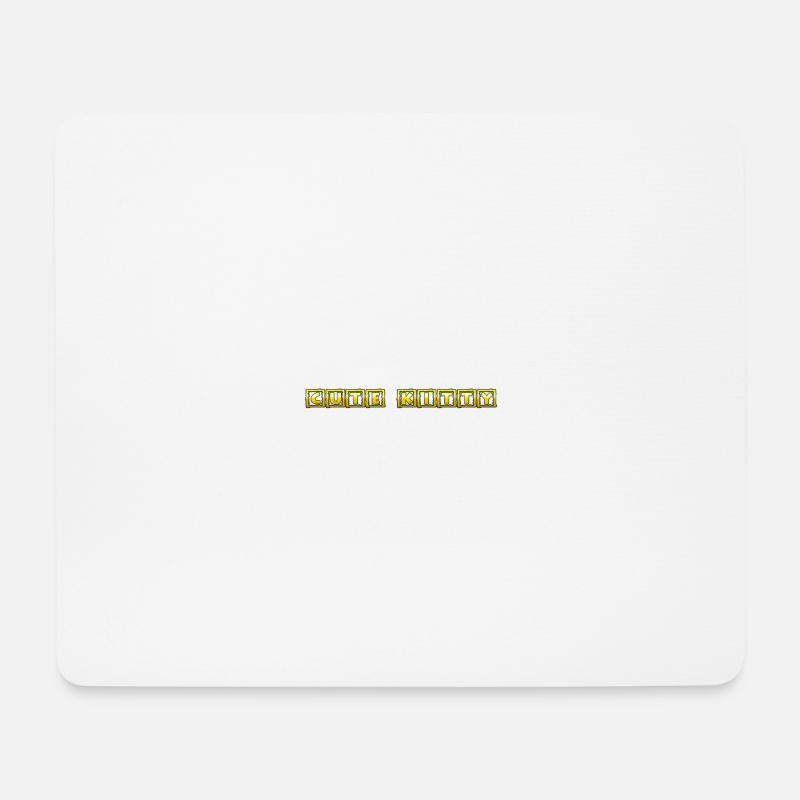Süßes Kätzchen - Mousepad (Querformat) - Weiß