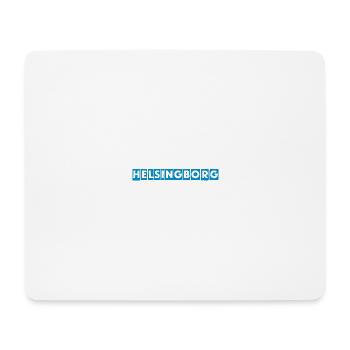 Helsingborg-Blockbuchstaben - Mousepad (Querformat) - Weiß - Vorne
