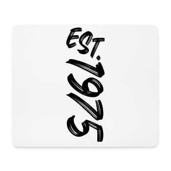 Est. 1975 - Established 1975 - Birthday Gift - Mouse Pad (horizontal) - white - Front