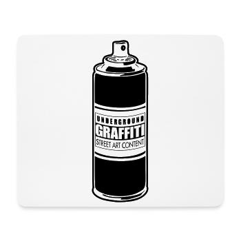 Street art maker flex - Tapis de souris (format paysage) - blanc - Devant