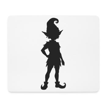 elfe - Mousepad (Querformat) - Weiß - Vorne