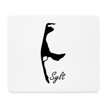Sylt Design - Tapis de souris (format paysage) - blanc - Devant