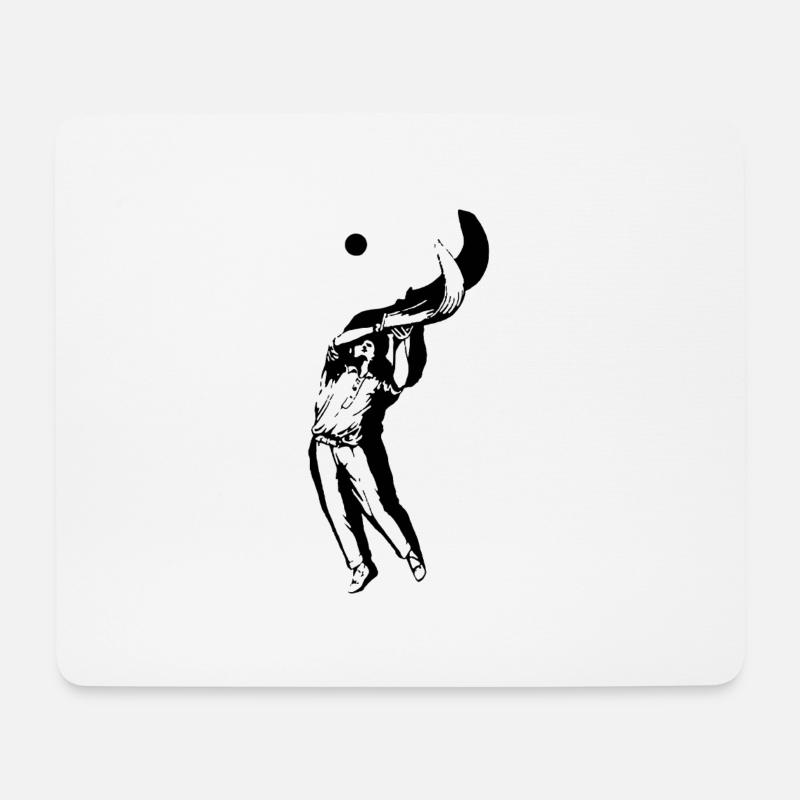 EUSKAL PILOTA - Mousepad (Querformat) - Weiß