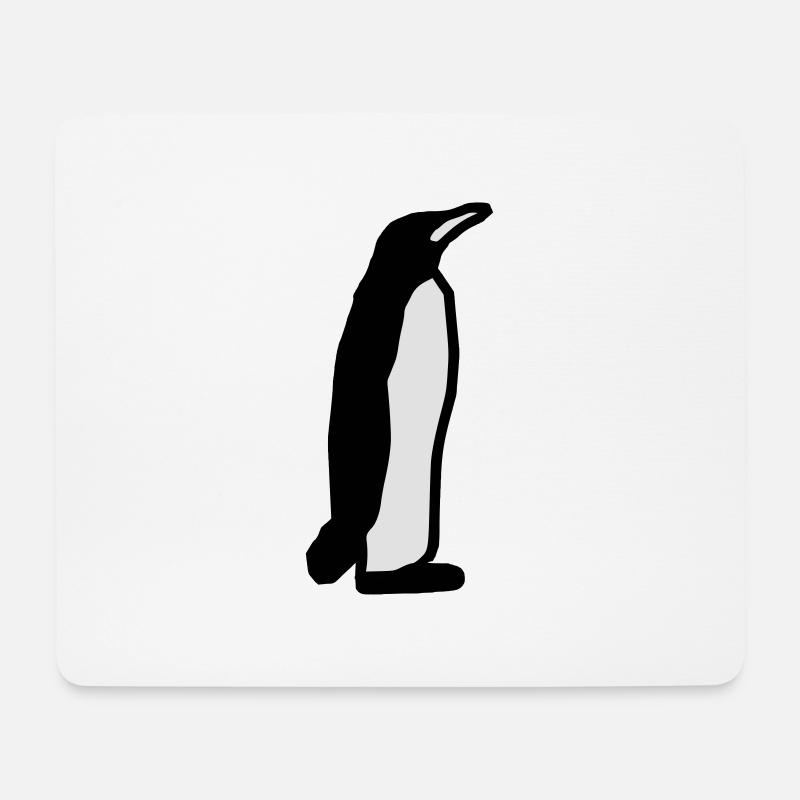 Pinguin Geschenk Geschenkidee - Mousepad (Querformat) - Weiß