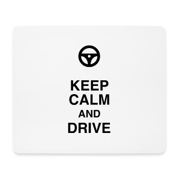 Fahrer Fahren Sport Auto Spieler - Mousepad (Querformat) - Weiß - Vorne