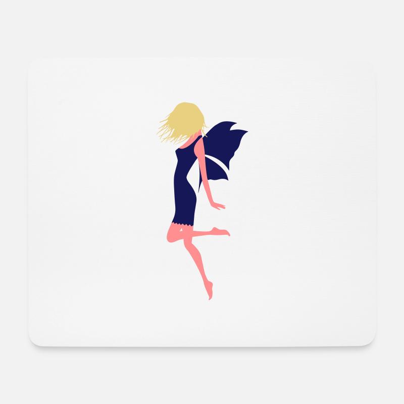(elfe) - Mousepad (Querformat) - Weiß
