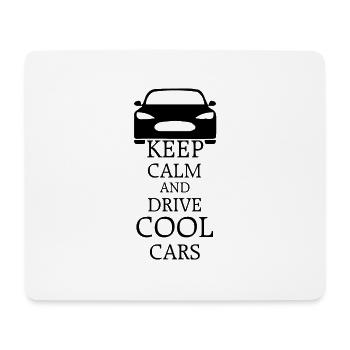 Car Auto - Mousepad (Querformat) - Weiß - Vorne