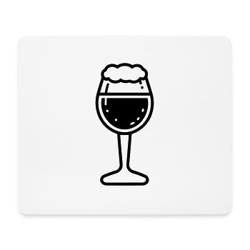 Beer - Mouse Pad (horizontal) - white - Front