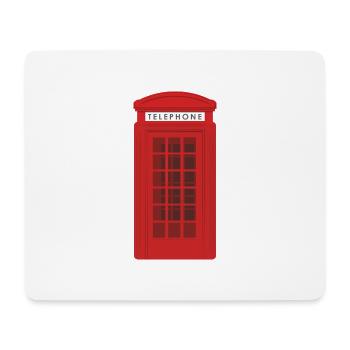 Phone Box - Mouse Pad (horizontal) - white - Front