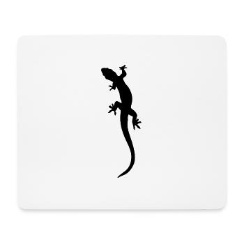 lézard - Tapis de souris (format paysage) - blanc - Devant