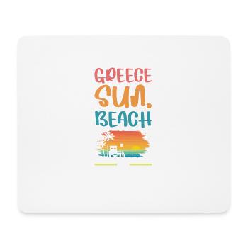 Greece Holiday Vibes - Mouse Pad (horizontal) - white - Front