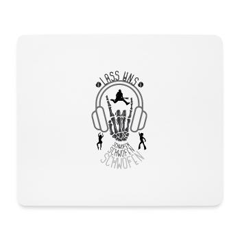Let's Swoon, Dancing Tshirt, Shirt, Fun - Mouse Pad (horizontal) - white - Front