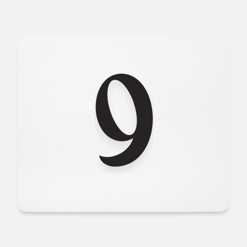 9 - Mousepad (Querformat) - Weiß