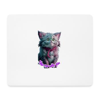 Monster 8 - Mousepad (Querformat) - Weiß - Vorne