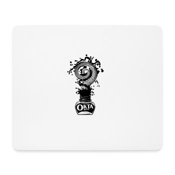 Inkwell - Mouse Pad (horizontal) - white - Front