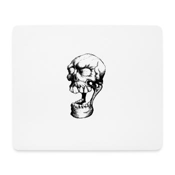 Laughing Dead - Mousepad (Querformat) - Weiß - Vorne