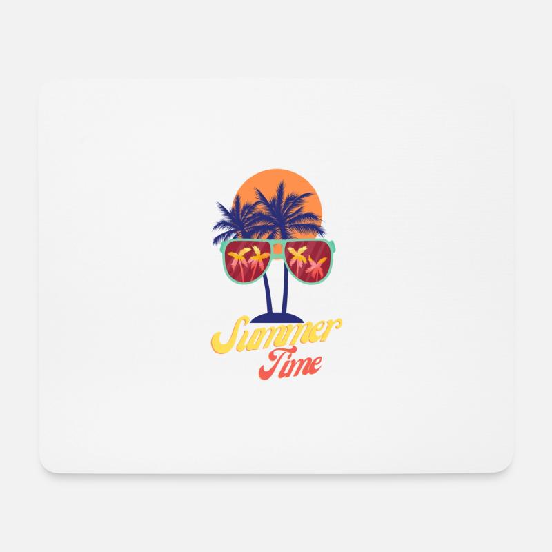 Summer time II - Mouse Pad (horizontal) - white