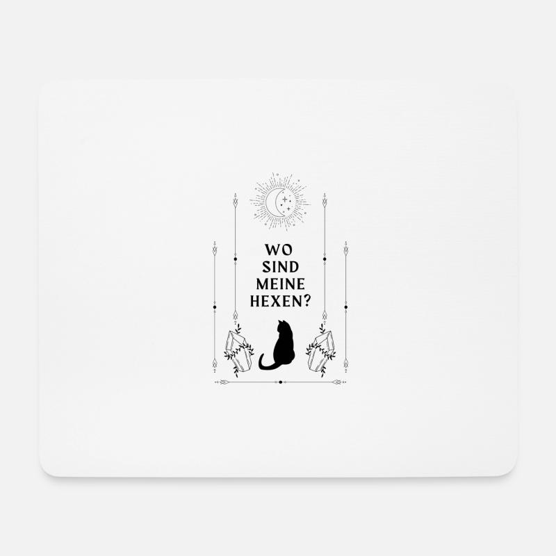 Hexen - Magie - Merche - Mousepad (Querformat) - Weiß