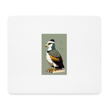 Aigle | Oiseaux | Liberté | Animaux - Tapis de souris (format paysage) - blanc - Devant