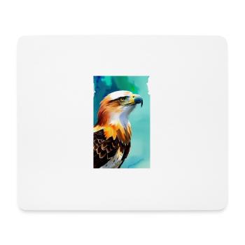 Aigle | Oiseaux | Liberté | Animaux - Tapis de souris (format paysage) - blanc - Devant