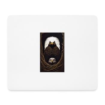 Eagle | Birds | Freedom | Animals - Mouse Pad (horizontal) - white - Front