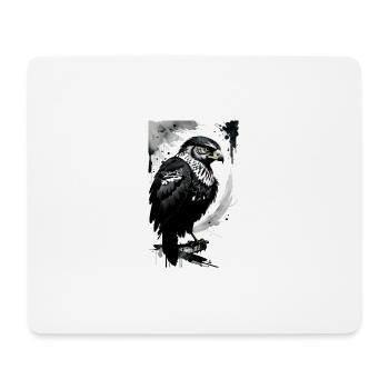 Aigle | Oiseaux | Liberté | Animaux - Tapis de souris (format paysage) - blanc - Devant