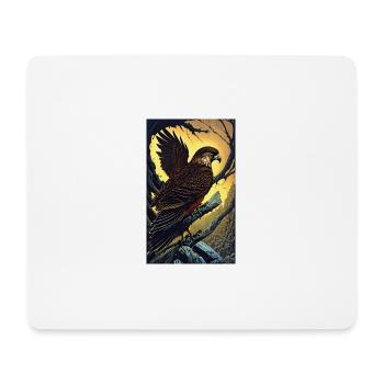 Aigle | Oiseaux | Liberté | Animaux - Tapis de souris (format paysage) - blanc - Devant