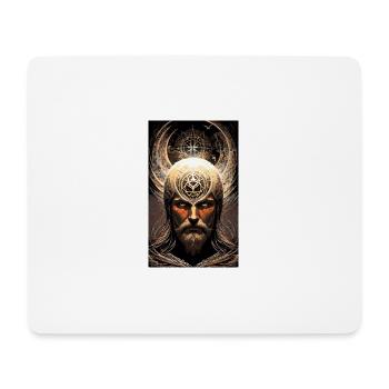Mystisches Symbol | geheimnisvoll | Symbol - Mousepad (Querformat) - Weiß - Vorne