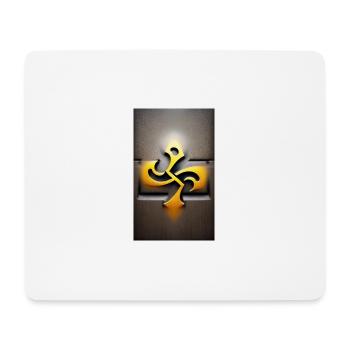 Mystisches Symbol | geheimnisvoll | Symbol - Mousepad (Querformat) - Weiß - Vorne