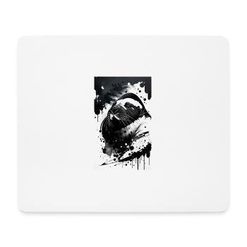 Walross-Wunderland - Mousepad (Querformat) - Weiß - Vorne