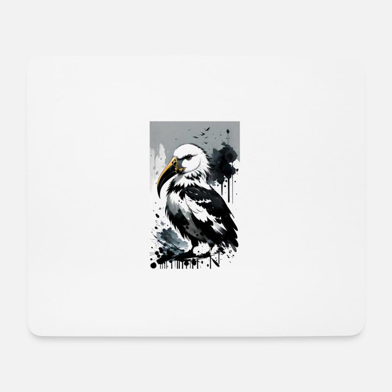 Exalted Albatross - Mouse Pad (horizontal) - white