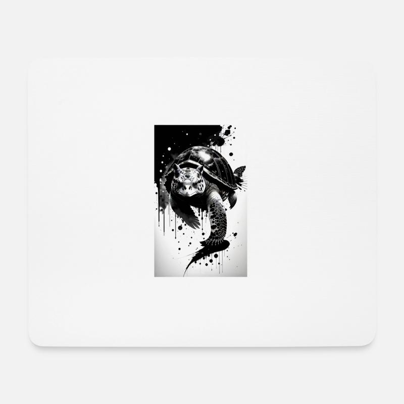 Calm Turtles - Mouse Pad (horizontal) - white