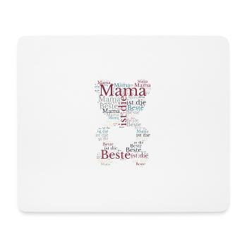 Mom is the best - Mouse Pad (horizontal) - white - Front