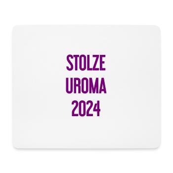 Proud great-grandma 2024 - Mouse Pad (horizontal) - white - Front