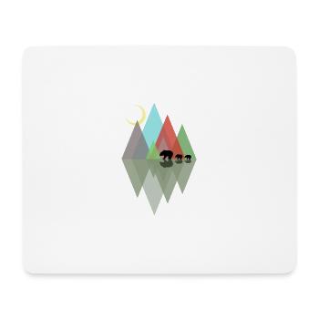 bear family - Mouse Pad (horizontal) - white - Front