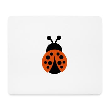 Ladybug - Mouse Pad (horizontal) - white - Front
