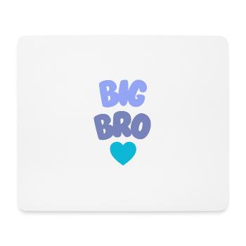 Big Bro Love Siblings - Mouse Pad (horizontal) - white - Front