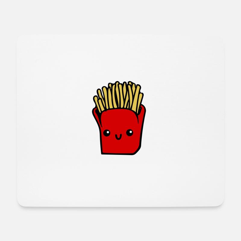 fries - Mouse Pad (horizontal) - white