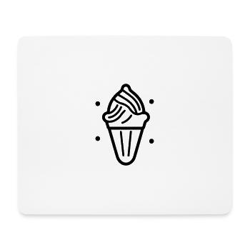 Ice - Mouse Pad (horizontal) - white - Front