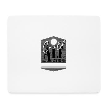 Wir könnten alle mehr Angelausflüge gebrauchen - Mousepad (Querformat) - Weiß - Vorne